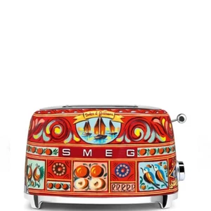 Smeg - Toaster 2 Slices Sicily is my love Smeg & D & G - Smeg TSF01DGEU - Picture 1 of 2