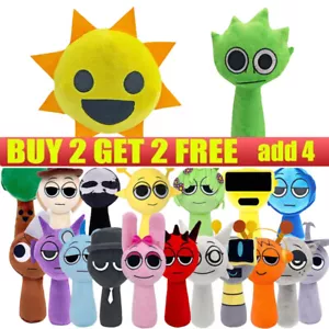 Sprunki Plush Toy Doll Simon Oren Wenda Sprunki Plushies Stuffed Doll Kids Gifts - Picture 1 of 38