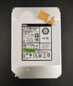 07FPR 007FPR HUH721010AL5200 DELL 10TB 7.2K 12G 512E SAS 3.5" LFF ENTERPRISE HDD - Afbeelding 1 van 3