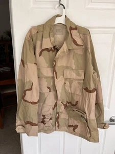 Desert Camo BDU Coat Jacket Top Large regular DLA100 90 D 0584 NWOT - Picture 1 of 4
