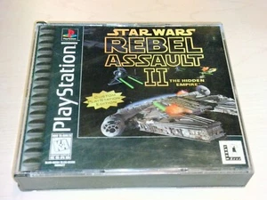 Star Wars: Rebel Assault II 2 - The Hidden Empire (Sony PlayStation 1, 1996) PS1 - Imagen 1 de 2