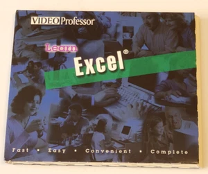 VIDEO PROFESSOR Learn Excel 3-CD Lessons Set - 2004 - Picture 1 of 5