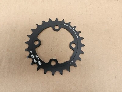 Plato interior triple para bicicleta de montaña eThirteen 24t 24 dientes E trece negro Foto 1 de 4