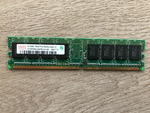 Barette RAM Hynix hymp564u64p8 512Mo 1rx8 PC2-4200U 533MHz non testé - Photo 1/2