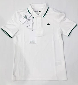 Bandier x Lacoste Blanc Performance Pique Polo Womens 32 Slim fit - Picture 1 of 5