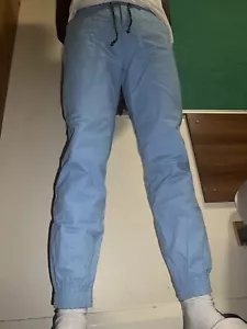 Cropped Waist Joggers jeans trousers Drawstring men w31. - Picture 1 of 2