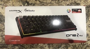 HyperX x Ducky One 2 Mini Mechanical Gaming Keyboard - Picture 1 of 2