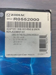 ZODIAC Tankadapter mit O-Ring - Union für CV-Serie - Bild 1 von 3