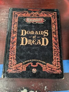 Domains Of The Dead 2174 Hardcover Ravenloft Advanced Dungeons & Dragons - Picture 1 of 3