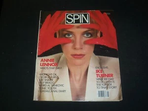 1985 AUGUST SPIN MAGAZINE - ANNIE LENNOX COVER - GREAT PHOTOS - SP 4130 - Picture 1 of 2