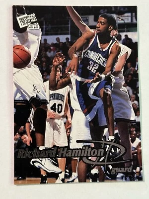Richard Hamilton Rookie RC 1999 Press Pass #7 VINTAGE UCONN PISTONS - Image 1 of 2