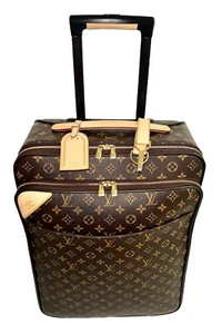 Louis Vuitton Business Pegas 55 Suitcase Monogram w/ Garment bag Dustbag Travel - Picture 1 of 22