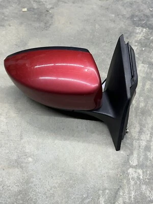 12 13 14 OEM Ford Focus Right Passenger Side Power 5 Pin Mirror Red Candy Unit  - Image 1 of 4