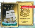 Sztabki złota Gorch Fock, złoto 1/500 uncji 999, rzadkość.,