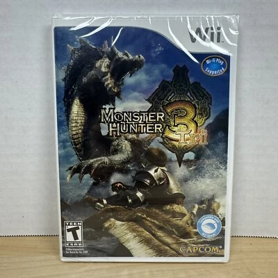 Monster Hunter 3 Tri (Nintendo Wii, 2010) SEALED - RB - Image 1 of 3