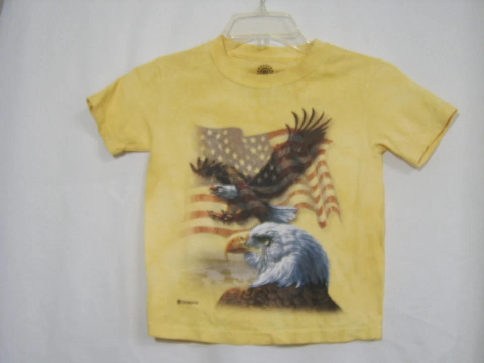 CAMISETA THE MOUNTAIN KIDS "BANDERA AMERICAN EAGLE" TALLA PEQUEÑA NUEVA SIN ETIQUETAS: B19-1 Foto 1 de 1