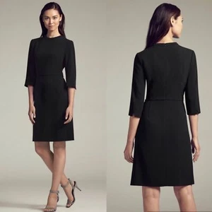 M.M. Lafleur Lena Dress - Black 8 - Picture 1 of 6