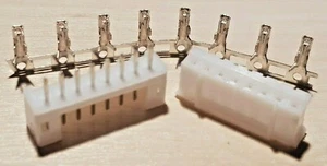 2 Paar CRIMP SET JST PH 2,0 mm 8-Pin Stecker + Buchse - Bild 1 von 4
