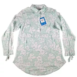 Columbia Women's Camp Henry Ii Tunic Icy Morn Lakeshore Size Small Shirt Blouse - Picture 1 of 11