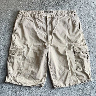 Dickies Cargo Shorts Mens 38 x 13 Beige Skater Baggy Chino Work Cargos USA - Image 1 of 4