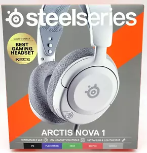 SteelSeries - Arctis Nova 1 Ultra Slim And Lightweight Wired Gaming Headset - Picture 1 of 6