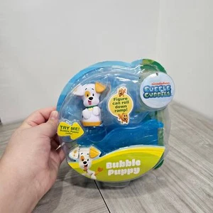 Nick Jr Bubble Guppies Roll n Go Rolling Puppy Dog Figure Damaged Opened Box - Picture 1 of 4