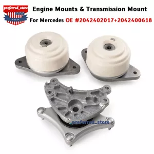 Engine Motor Transmission Mount Mounts Fits Mercedes E350 C350 4Matic CLS400 - Picture 1 of 22