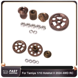 KYX Front Rear Transmission Gear Upgrade For Tamiya 1/10 Hotshot II 2024 4WD RC - Bild 1 von 14