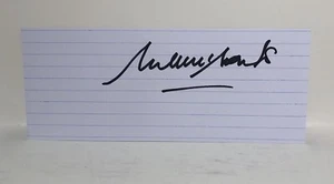 Millicent Martin Autographed Signed Index Card Cut Out JSA/PSA Guaranteed - Picture 1 of 1