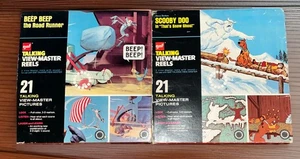 Scooby Doo-That's Snow Ghost/ Road Runner-GAF Talking View-Master Reels - Picture 1 of 4