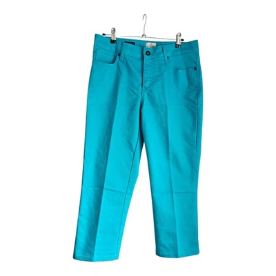 Pantalones cortos St. John's Bay azules elásticos 5 bolsillos para mujer talla 10 informales Foto 1 de 4