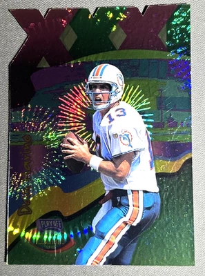 1996 DAN MARINO Playoff Illusions XXXI Spectralusion Dominion DieCut SP - Изображение 1 из 2