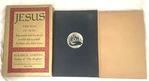 Kahlil GIBRAN Jesus the Son of Man His words Thoughts The Prophet Set of 3 Books - Picture 1 of 19