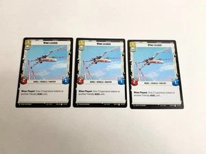 Wing Leader (X3) Playset Spark of Rebellion Star Wars Unlimited Card # 241/252 - Bild 1 von 2