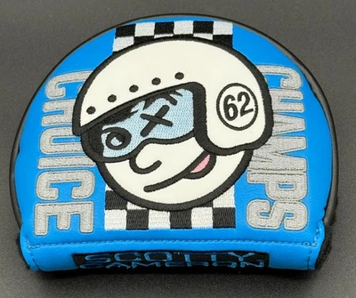 Scotty Cameron Blue Champs Choice Speed Racer CUSTOM SHOP Mid Round Headcover - Image 1 of 3