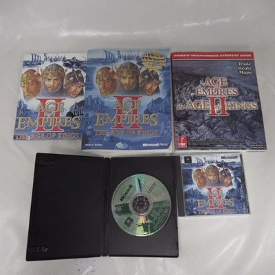 PC Big Box Age Of Empires II The Conquerors Expansion + Age Of Kings Disc Manual - Image 1 of 4