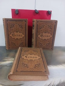 Lot Of 3 Books In GERMAN Good For Decoration - Imagen 1 de 16