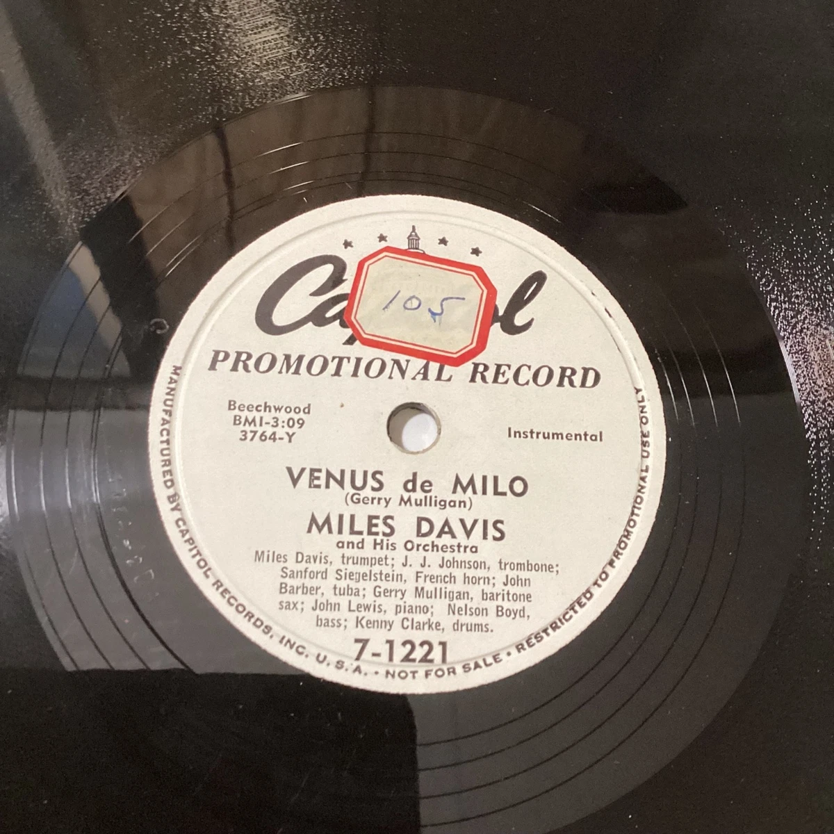 Miles Davis 78 RPM Vinyl Records for sale | eBay
