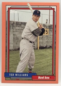 2017 Topps Archives Peach #273 Ted Williams Red Sox 182/199 Red Sox Baseball - Bild 1 von 2