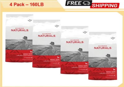 160LB -Diamond Naturals Adult Dog Lamb Meal & Rice Formula Dry Dog Food