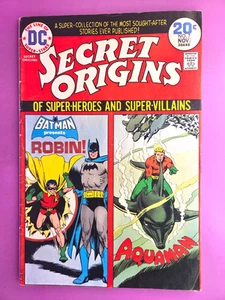 SECRET ORIGINS #7 GOOD/VG(LOWER GRADE) 1974 COMBINE SHIP BX17 O25 - Picture 1 of 2