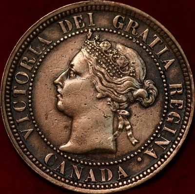 1888 Canada One Cent Foreign Coin - Image 1 of 2