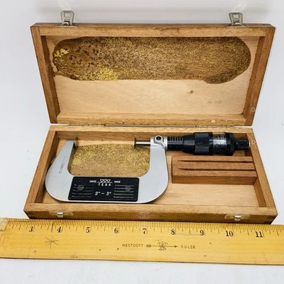 Tesa 2” - 3” Flange Micrometer Locking - Swiss Made - Image 1 of 4