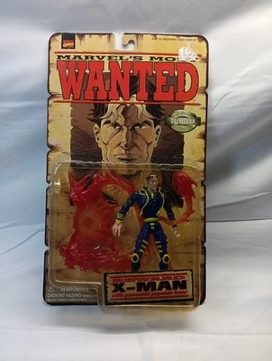 1998 X Man Marvels Most Wanted Nate Grey-Toy Biz. With Poseable Psychic Base!!! - Image 1 of 4