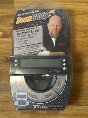 Herramienta de escaneo de vehículos diésel pesados ScanGauge medidores de computadora de viaje edición KR Foto 1 de 4