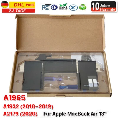 OEM A1965 Battery for Apple MacBook Air 13" A1932 2018 2019 A2179 2020 Li-Po New - Image 1 of 4