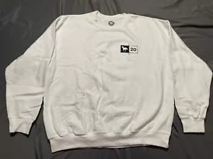 Sudadera Deftones 20 Aniversario Blanco Pony Cuello Redondo Med Oficial nu-metal - Imagen 1 de 4