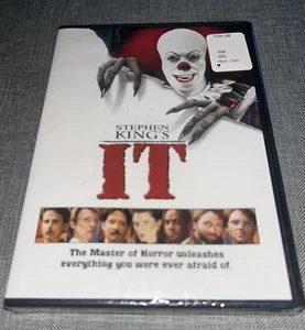 STEPHEN KING'S IT (1990, 2010) DVD *NEW & SEALED* Horror Pennywise The Clown - Picture 1 of 2