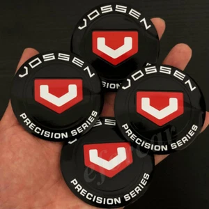 4pcs 65mm Vossen Precision Series Car Wheel Center Hub Cap Badge Emblem Stickers - Picture 1 of 3