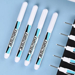 8X Long Head Markers Deep Hole Marker Pen For Bathroom Woodworking Multi-purpose - Picture 1 of 12
